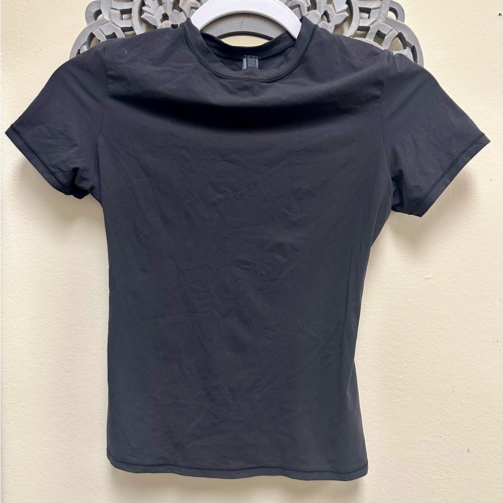 Classic Black Short Sleeve Women's Tee